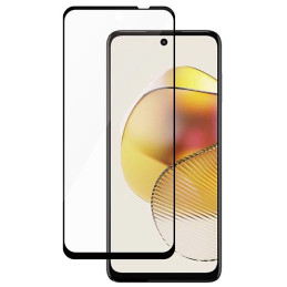 SAFE by PanzerGlass Ultra-Wide Fit grūdintas stiklas, skirtas Motorola Moto G73 5G – su juodu rėmeliu