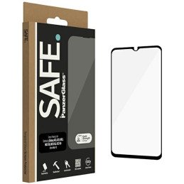 SAFE by PanzerGlass grūdintas stiklas, skirtas Samsung Galaxy A13 / A23 / M13 / M23 5G / A23 5G – su juodu rėmeliu