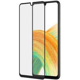 SAFE by PanzerGlass grūdintas stiklas, skirtas Samsung Galaxy A33 5G - su juodu rėmeliu