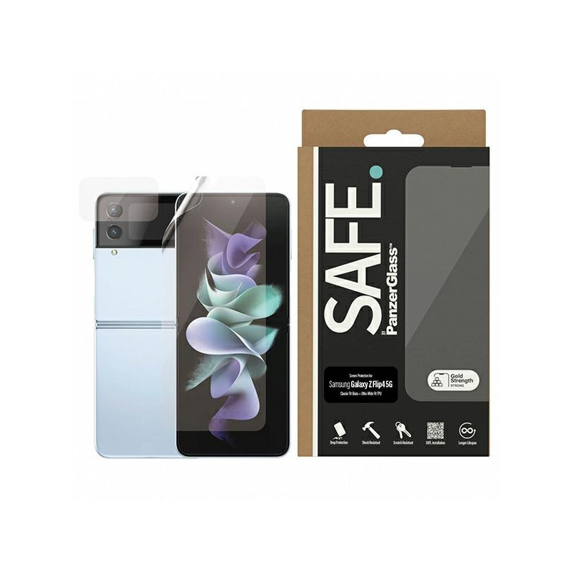 SAFE by PanzerGlass grūdintas stiklas, skirtas Samsung Galaxy Z Flip 4 5G