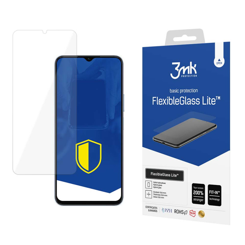 3mk FlexibleGlass Lite™ hibridinis stiklas ant Honor X6