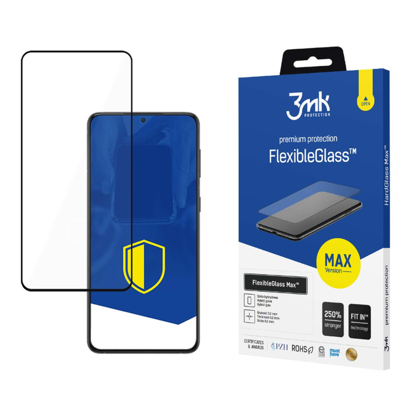 3mk FlexibleGlass Max™ hibridinis stiklas, skirtas Samsung Galaxy S22 5G