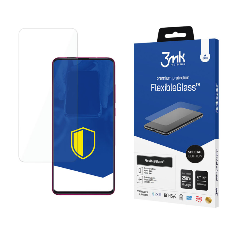 3mk FlexibleGlass™ Special Edition hibridinis stiklas ant Xiaomi Mi 9T Pro