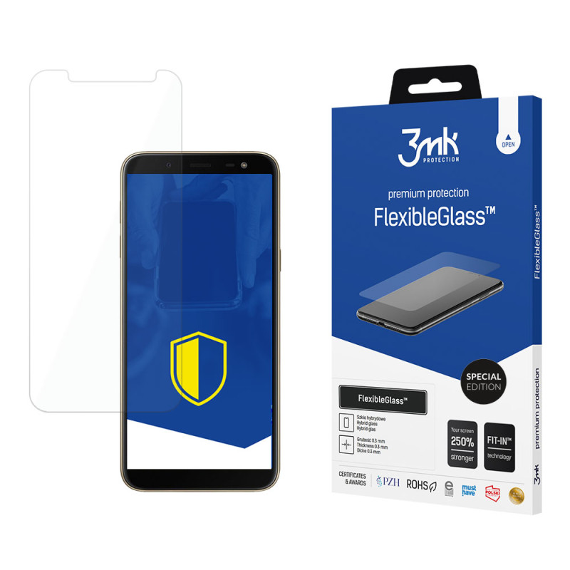 3mk FlexibleGlass™ Special Edition hibridinis stiklas, skirtas Samsung Galaxy J6 2018