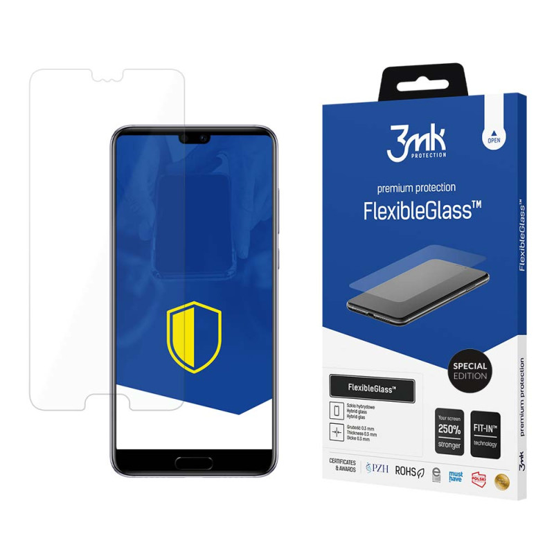 3mk FlexibleGlass™ Special Edition hibridinis stiklas, skirtas Huawei P20