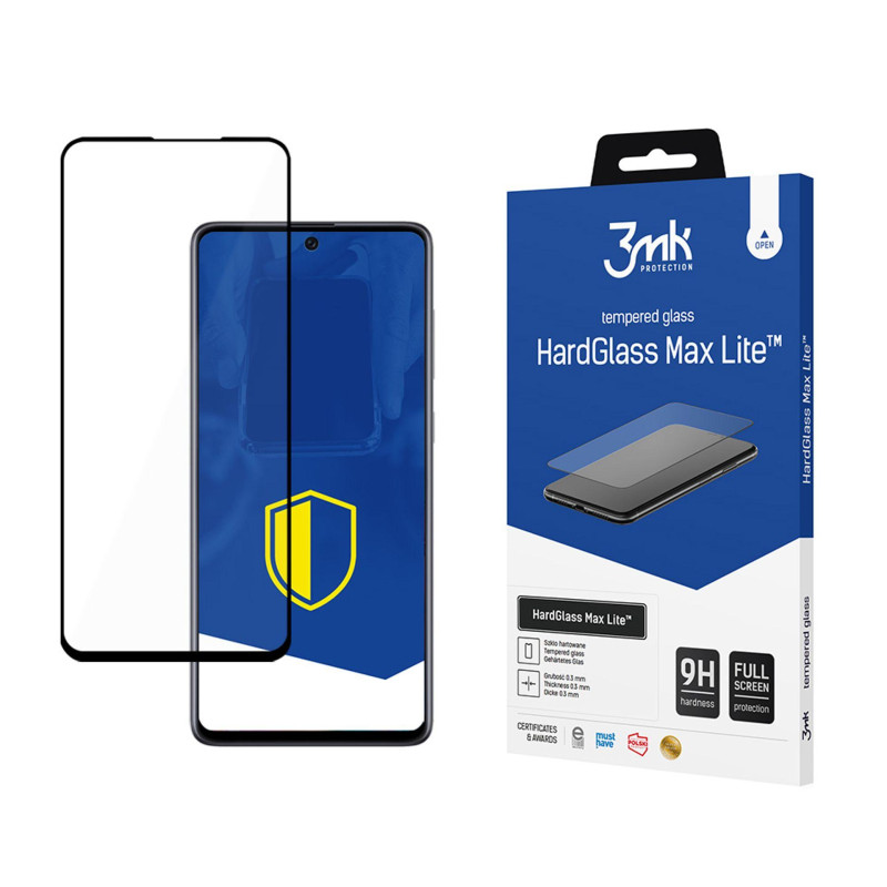9H 3mk HardGlass Max Lite™ stiklas Samsung Galaxy A71 5G / A72