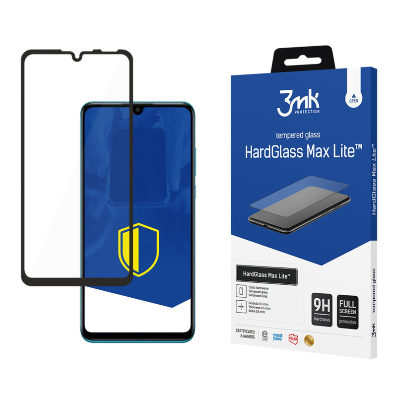 9H 3mk HardGlass Max Lite™ stiklas Huawei P30 Lite