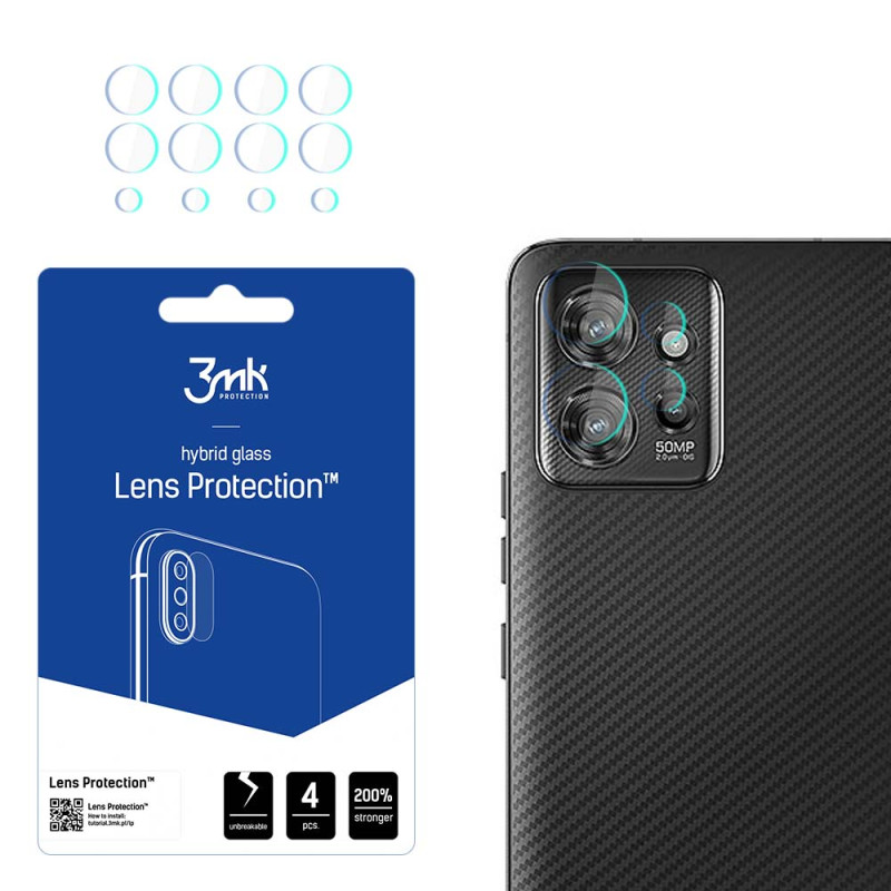 3mk objektyvo apsaugos kameros dangtelis, skirtas Motorola Thinkphone
