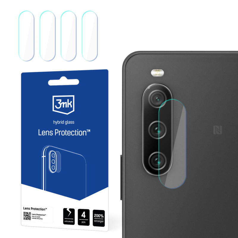 3mk objektyvo apsaugos kameros dangtelis, skirtas Sony Xperia 10 IV