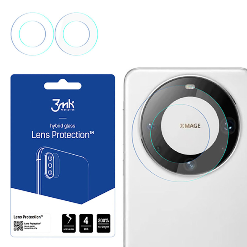 3mk Lens Protection™ hibridinis fotoaparato stiklas, skirtas Huawei Mate 60 Pro