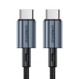 Choetech XCC-1014 USB-C / USB-C PD 60W laidas - pilkas
