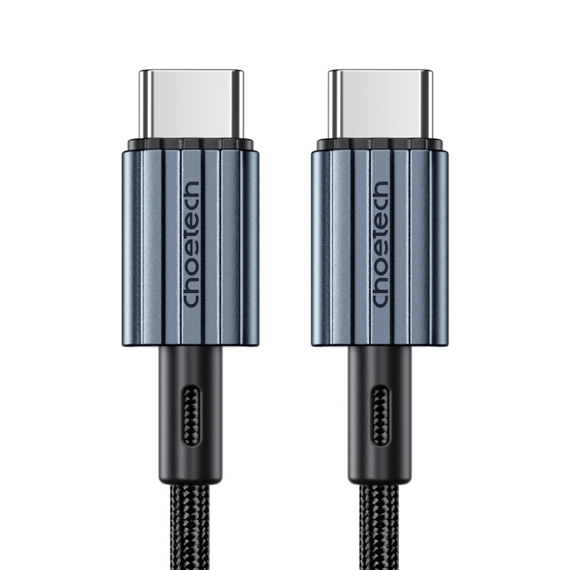 Choetech XCC-1014 USB-C / USB-C PD 60W laidas - pilkas