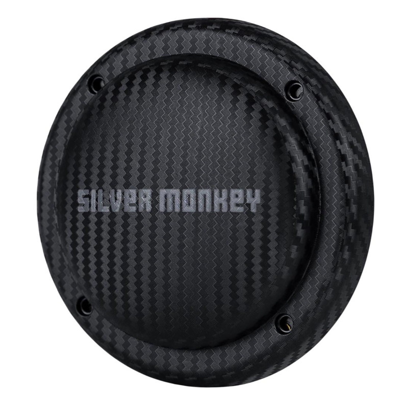 Silver Monkey Tag Carbon IP67 lokatorius su Apple Find My - juodas