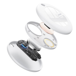 Silver Monkey Tag Carbon IP67 lokatorius su Apple Find My - juodas