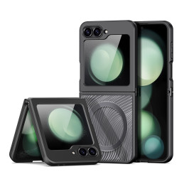 Dux Ducis Aimo Mag dėklas, skirtas Samsung Galaxy Z Flip 6 - juodas