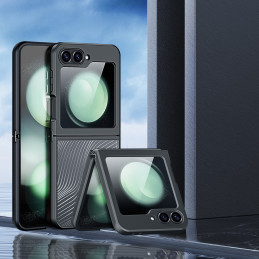 Dux Ducis Aimo dėklas, skirtas Samsung Galaxy Z Flip 6 - juodas