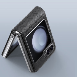 Dux Ducis Bril odinis dėklas Samsung Galaxy Z Flip 6 - juodas