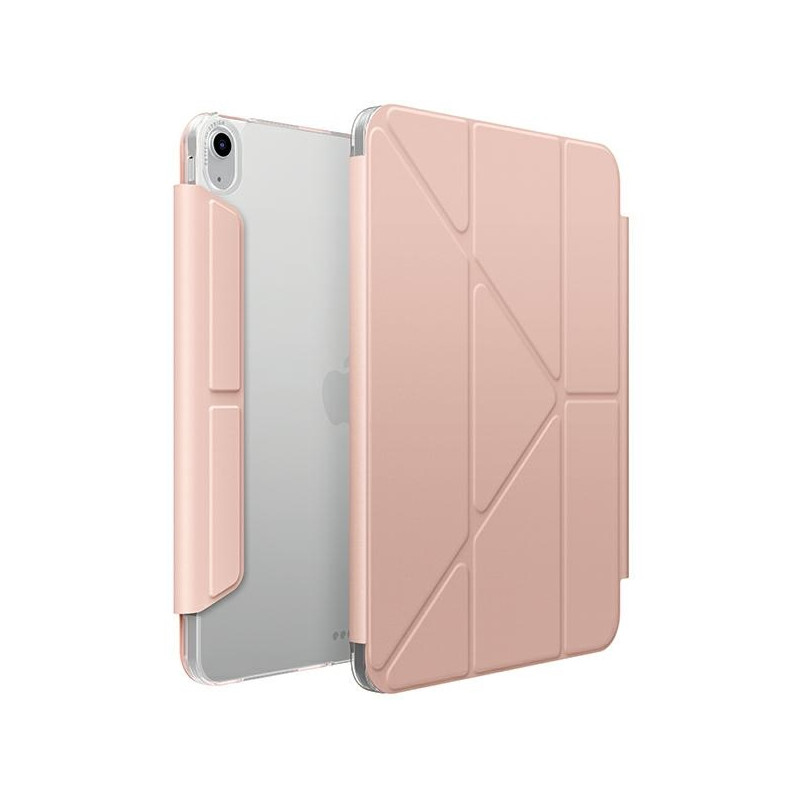 UNIQ Camden Click dėklas, skirtas iPad Air 11" 2024 - rožinis