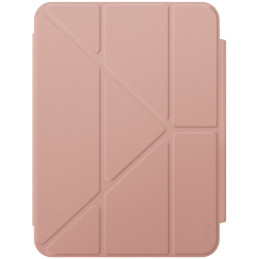 UNIQ Camden Click dėklas, skirtas iPad Air 11" 2024 - rožinis