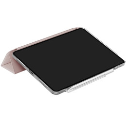 UNIQ Camden Click dėklas, skirtas iPad Air 11" 2024 - rožinis