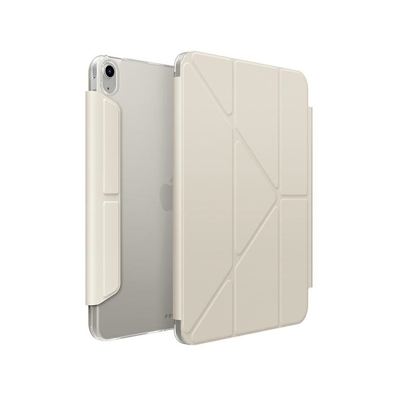 UNIQ Camden Click dėklas, skirtas iPad Air 13" 2024 - smėlio spalvos