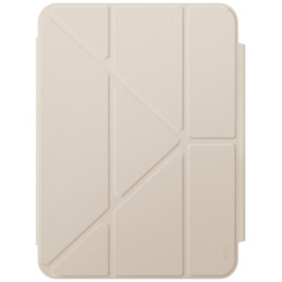 UNIQ Camden Click dėklas, skirtas iPad Air 13" 2024 - smėlio spalvos