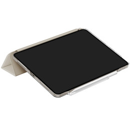 UNIQ Camden Click dėklas, skirtas iPad Air 13" 2024 - smėlio spalvos
