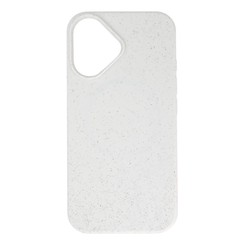 Kelių spalvų kviečių sėlenų dėklas MagSafe skirtas iPhone 16 – smėlio spalvos
