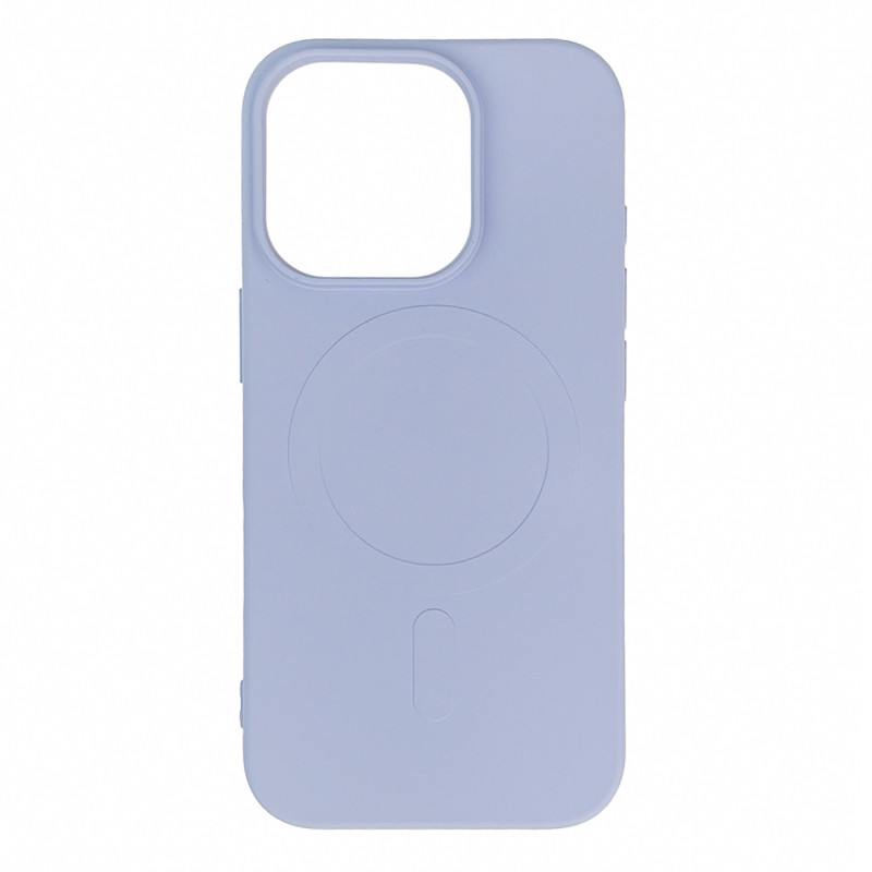 Skystas silikoninis dėklas MagSafe skirtas iPhone 16 Pro Max - levanda