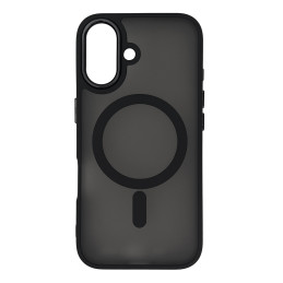 Magnetic Collection MagSafe dėklas iPhone 16 - juodas