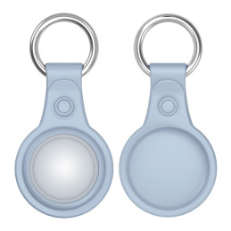 Dux Ducis 4x silikoninio dėklo raktų pakabuko dėklo rinkinys, skirtas Apple AirTag Locator (4 spalvos: juoda, žalia, rož...
