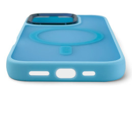Magnetic Collection MagSafe dėklas iPhone 16 Pro Max - šviesiai mėlynas