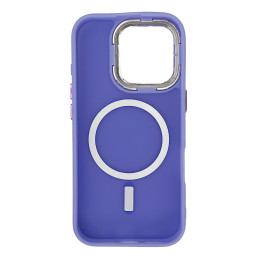 Magnetic Collection MagSafe dėklas, skirtas iPhone 16 Pro - violetinė