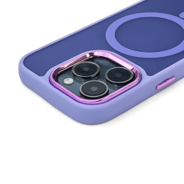 Magnetic Collection MagSafe dėklas, skirtas iPhone 16 Pro - violetinė