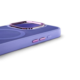 Magnetic Collection MagSafe dėklas, skirtas iPhone 16 Pro - violetinė