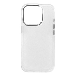Glitter Case iPhone 16 Pro - skaidrus su blizgučiais