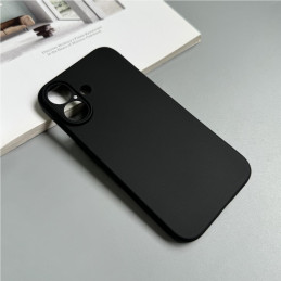 Minkštas dėklas iPhone 16 - juodas