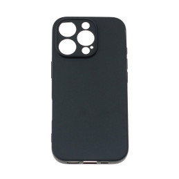 Minkštas dėklas iPhone 16 Pro - juodas