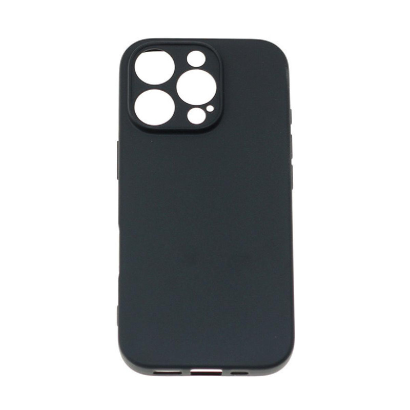 Minkštas dėklas iPhone 16 Pro Max - juodas