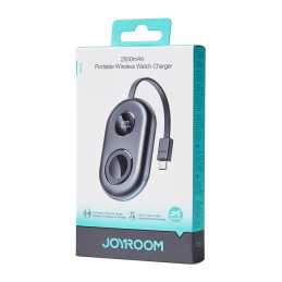 Joyroom JR-W09 3W indukcinis įkroviklis su USB-C laidu Apple Watch - juodas