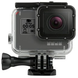 Tech-Protect vandeniui atsparus dėklas, skirtas GoPro Hero 5 / 6 / 7 - skaidrus