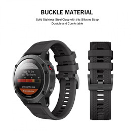 Tech-Protect Smooth dėklas, skirtas Garmin Fenix 5 / 6 / 6 Pro / 7 - juodas