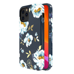 Kingxbar Blossom dėklas papuoštas originaliais Swarovski Crystals iPhone 12 mini multicolor (Gardenia)