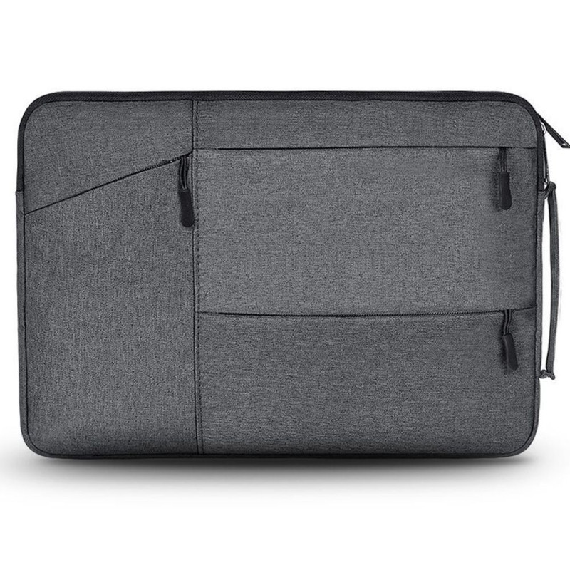 Tech-Protect Pocket dangtelis 14" nešiojamam kompiuteriui - tamsiai pilkas