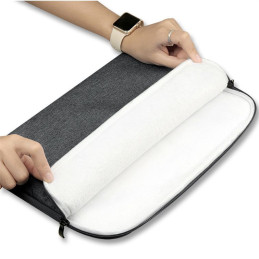 Tech-Protect Sleeve 13-14" nešiojamam kompiuteriui - tamsiai pilka