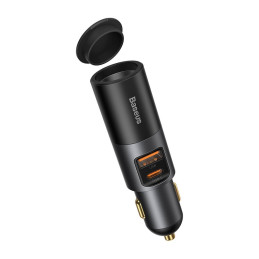 Baseus Share Together automobilinis įkroviklis USB / USB Type C / cigarečių degiklio lizdas 120W Quick Charge Power Deli...