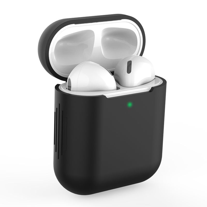Tech-Protect Icon dėklas, skirtas AirPods 1/ 2 – juodas
