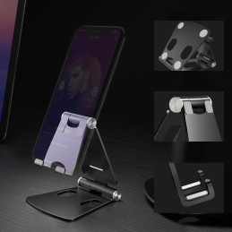 Tech-Protect Z16 universalus išmaniojo telefono stovas – sidabrinis