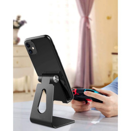 Tech-Protect Z4A universalus išmaniojo telefono stovas - juodas