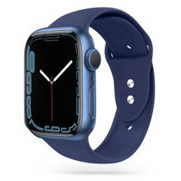 Tech-Protect IconBand, skirta Apple Watch 4/ 5/ 6/ 7/ 8/ 9/ SE/ Ultra 1/ 2 (42/ 44/ 45/ 49 mm) – mėlyna